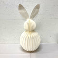 PAPER EASTER RABBIT-WHITE ONLY D16.5" H35.4" ASSORTED
