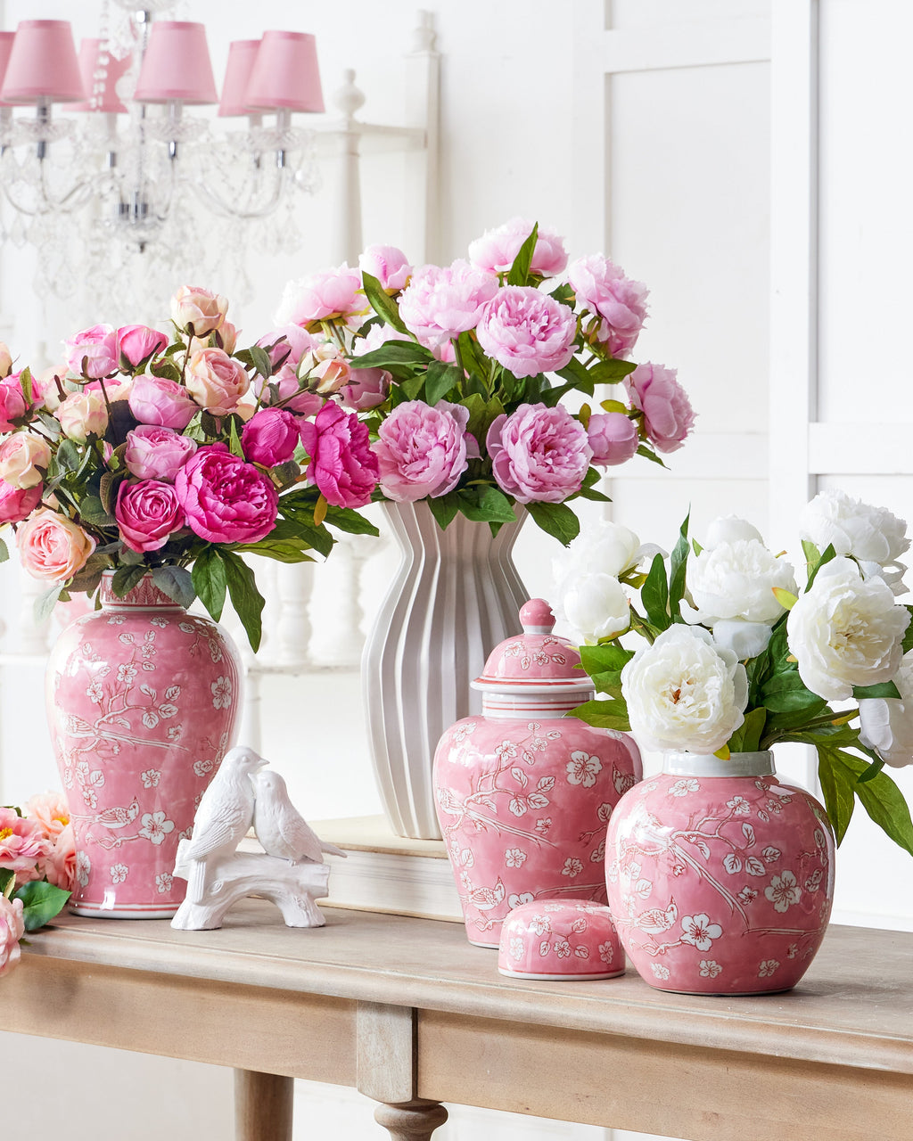 11" PINK GINGER JAR