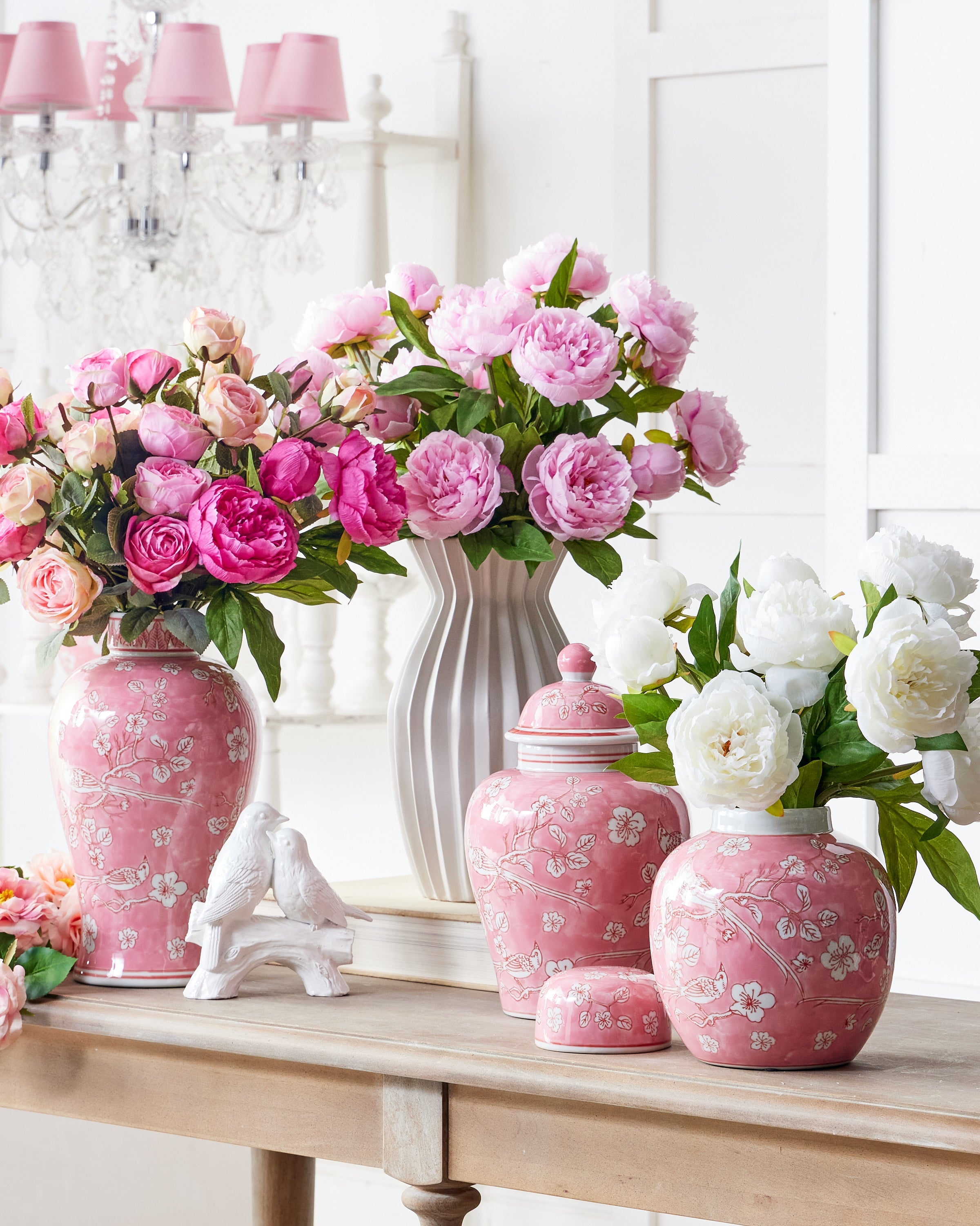 11" PINK GINGER JAR
