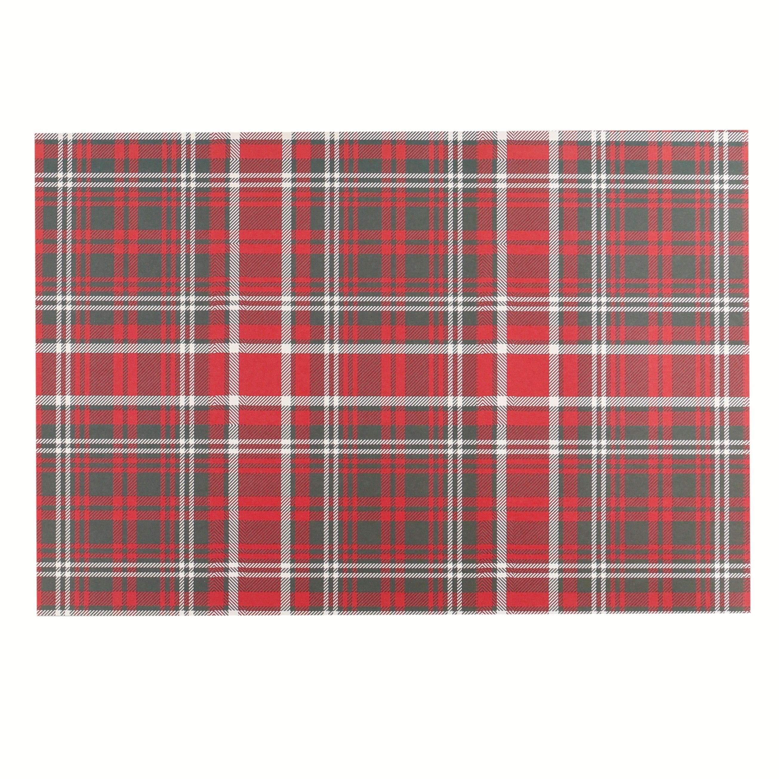 Red/Green Plaid Placemat