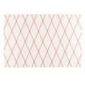 Red Diamond On Cream Placemat