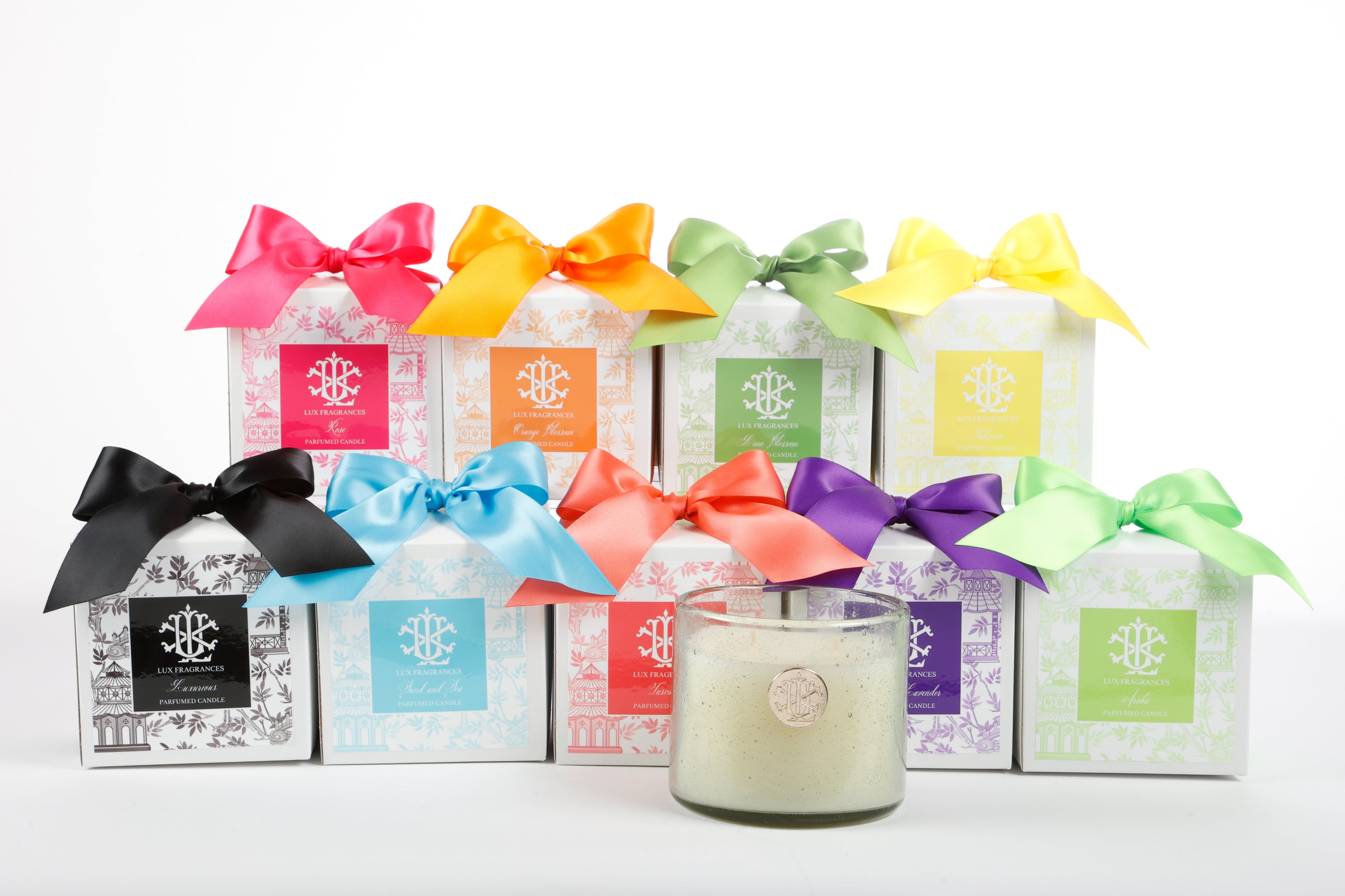 Sand and Sea 13 oz Candle in White Box with Bow