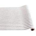 Halloween Story- Black Ticking On Cream Table Runner..