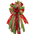 18"W X 40"L RED STINK, STANK, STUNK PRE-MADE BOW