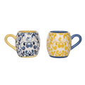 5.5" x 4.0" x 4.0" Dol Citrus Indigo Mug (RIGHT ONLY)