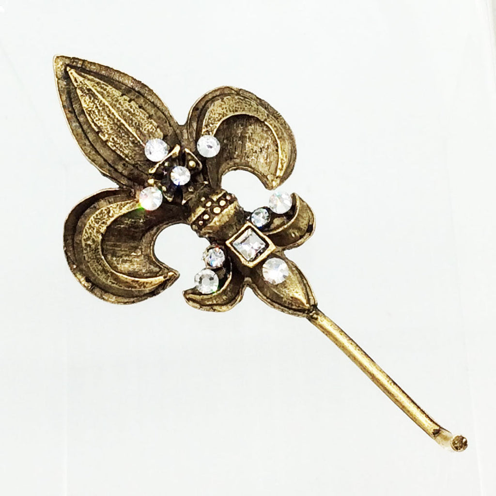 Gold Fleur De Lys Wick Dipper