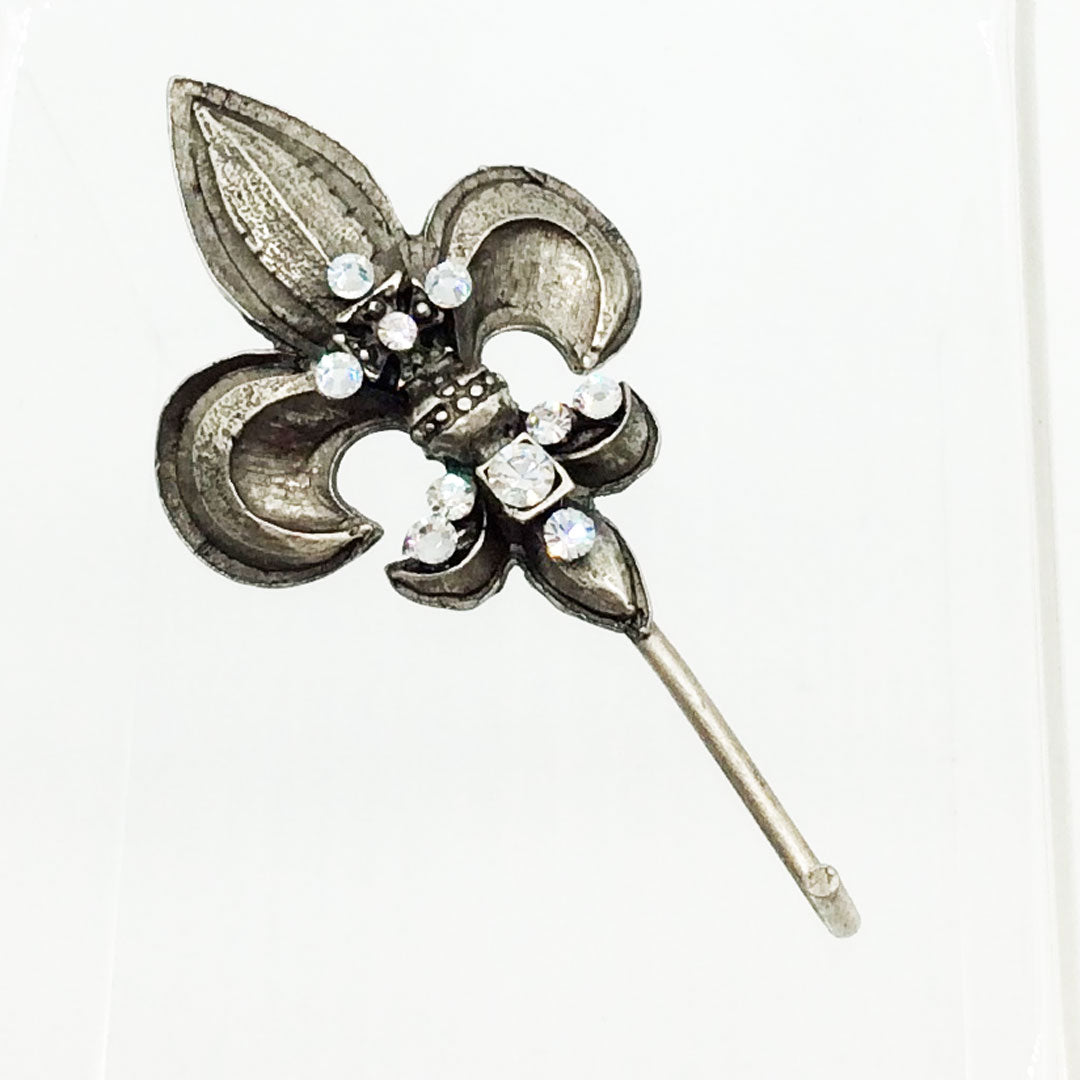 Silver Fleur De Lys Wick Dipper