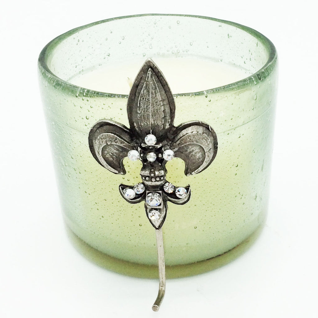 Silver Fleur De Lys Wick Dipper