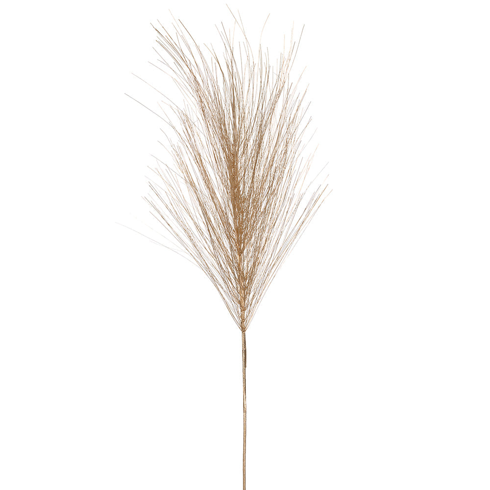 42" Metallic Long Needle Pine Spray