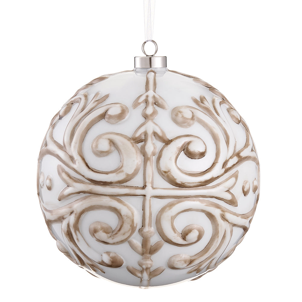 7" Glass Ball Ornament