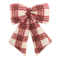 13"Wx18"L Plaid Bow