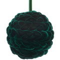 5.5" Braided Velvet Ball Ornament