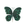 8.5" Decorative Butterfly, Green