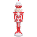 14.5" Glittered Nutcracker