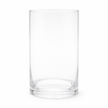 D6"H12" -CLEAR GLASS CYLINDER VASE