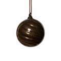 4" Diameter Bronze Glass Ball Ornament
