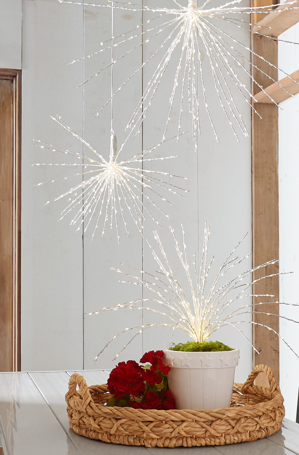 18" FAIRY LIGHT STARBURST