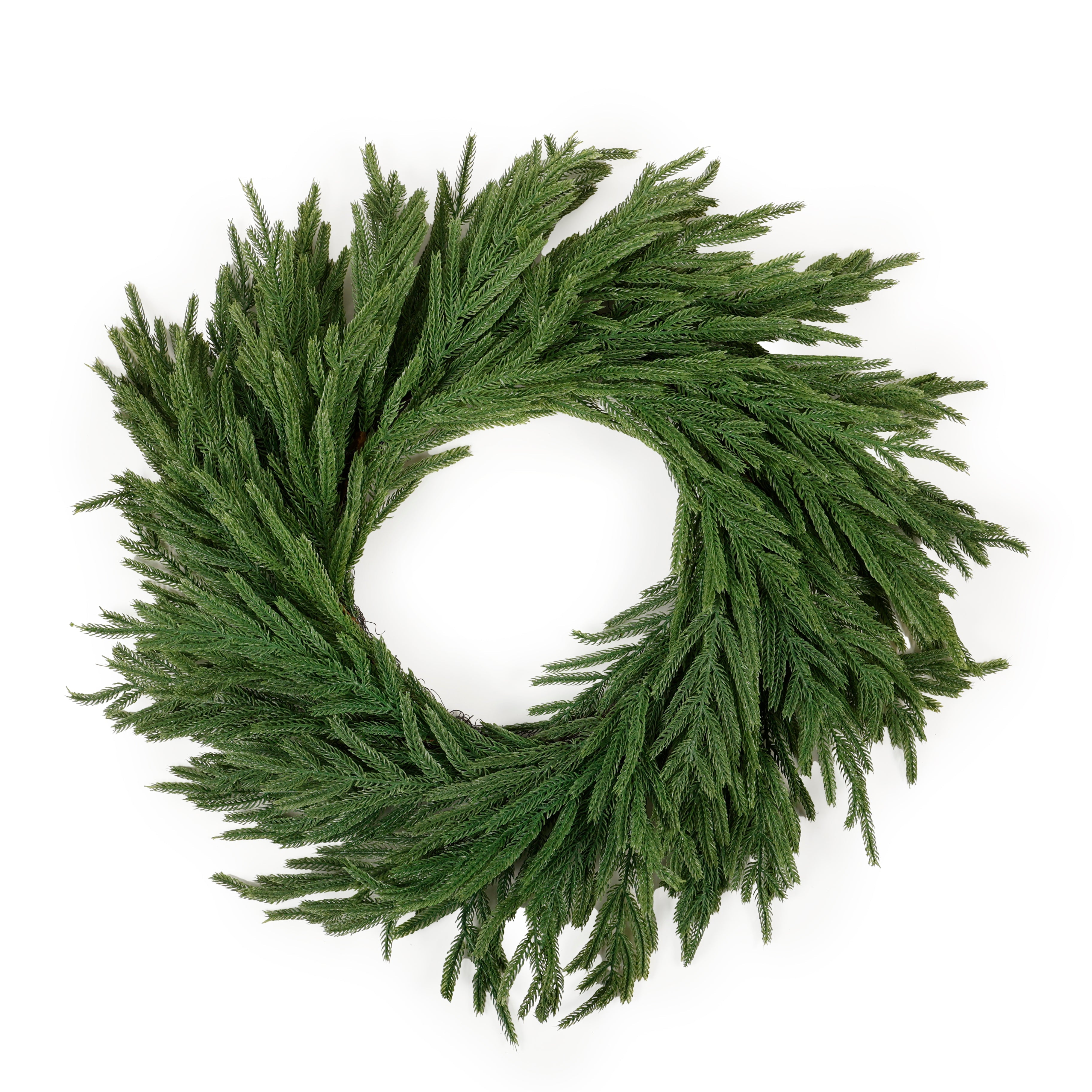30" REAL TOUCH NORFOLK PINE REAL TOUCH WREATH