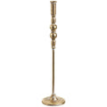 19"METAL TAPER CANDLE HOLDER GO/AT