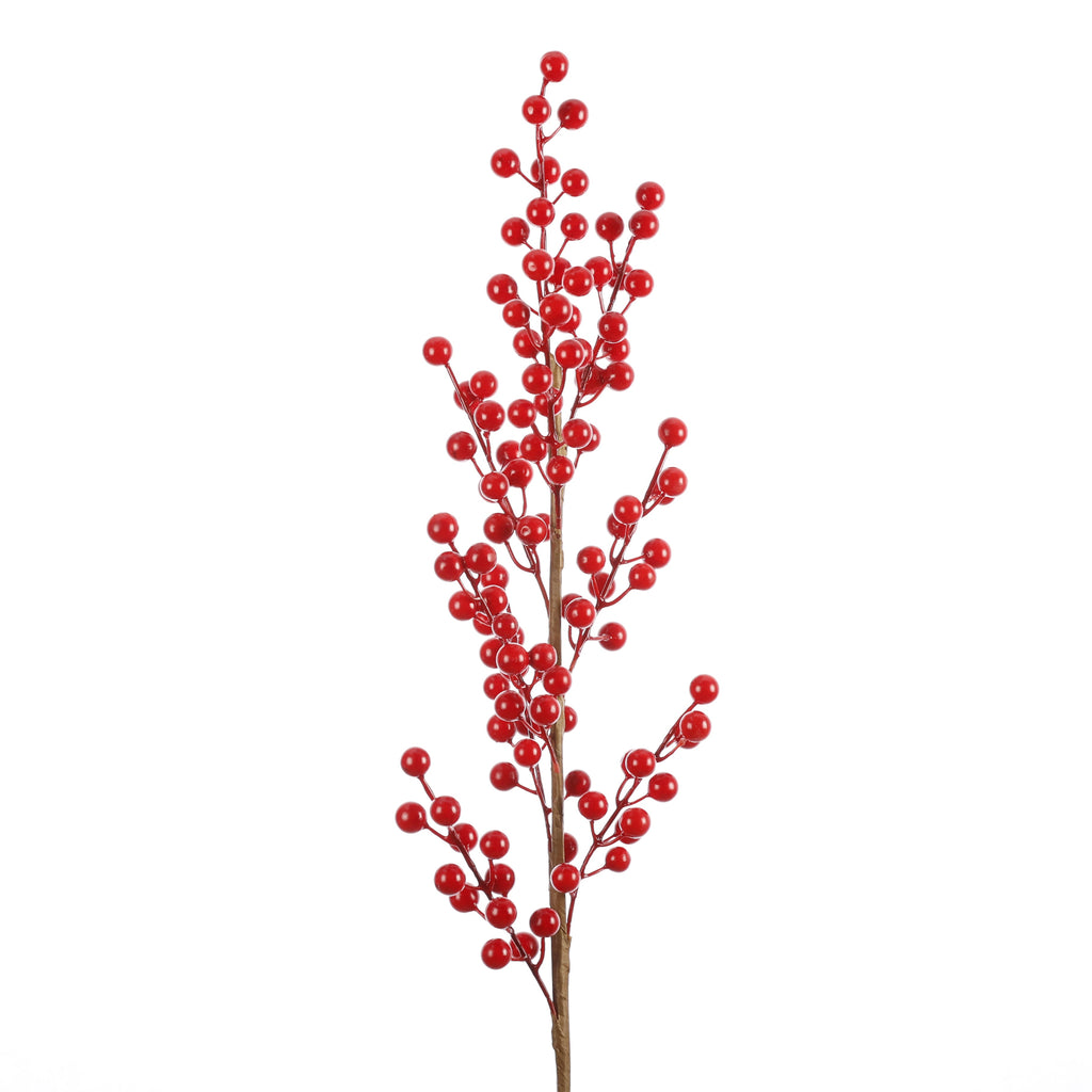 33" RED BERRY STEM