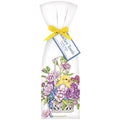 PURPLE FLOWER CHICK TOWEL SET